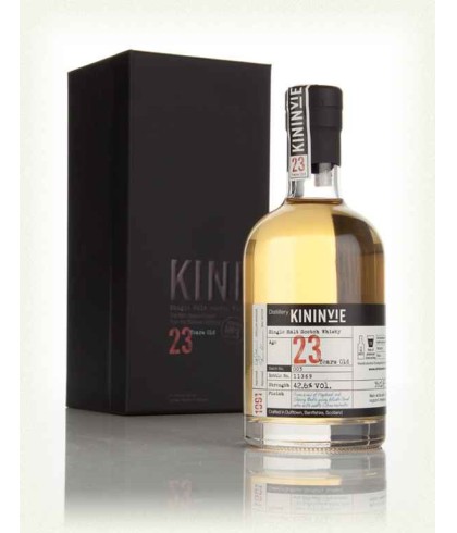 Fles Speyside single malt van Kininvie, op voorraad bij slijterij t Bockje in Bathmen