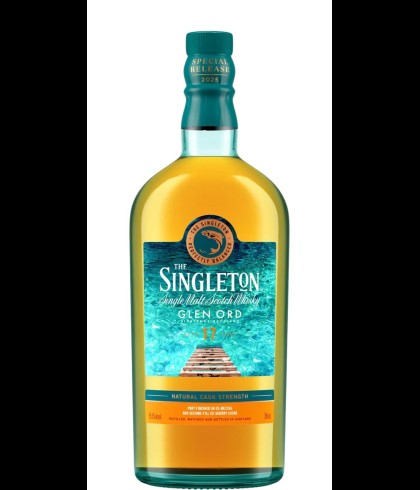 Fles Singleton of Glen Ord Into The Blue 17 Years Old, single malt whisky, op voorraad bij slijterij t Bockje in Bathmen