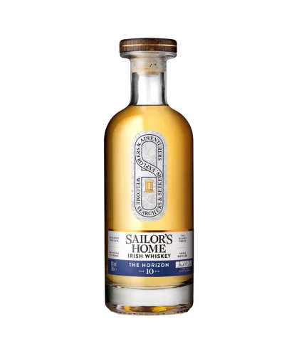 Fles Sailor's Home Irish Whiskey Horizon 10 Years Old, whisky, bij slijterij ’t Bockje in Bathmen