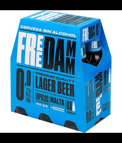 Estrella Free Damm Glutenvrij, bier bij slijterij t Bockje in Bathmen