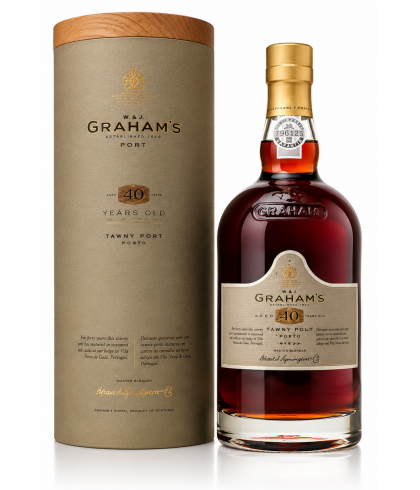 Geschenk Graham's 40 Years Old Tawny Port, bij slijterij ’t Bockje in Bathmen
