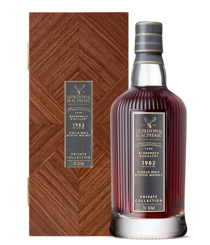 Fles Benromach 1982 Gordon & MacPhail Private Collection, single malt whisky, op voorraad bij slijterij t Bockje in Bathmen