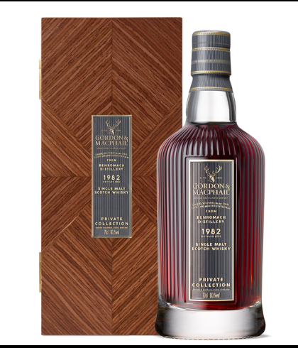 Fles Benromach 1982 Gordon & MacPhail Private Collection, single malt whisky, op voorraad bij slijterij t Bockje in Bathmen
