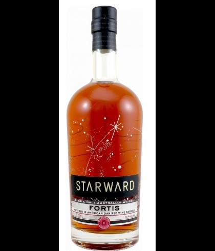 Fles Starward Fortis, Australische single malt whisky, op voorraad bij slijterij t Bockje in Bathmen