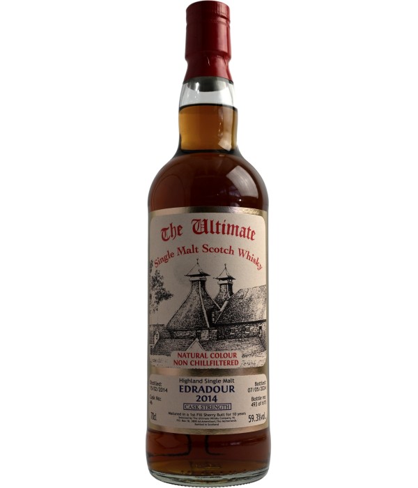 The Ultimate Edradour 2014 Cask Strength 10 Years Old #46 bij t Bockje in Bathmen