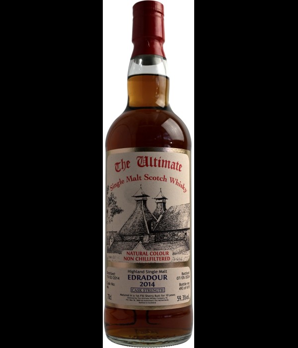 The Ultimate Edradour 2014 Cask Strength 10 Years Old #46 bij t Bockje in Bathmen