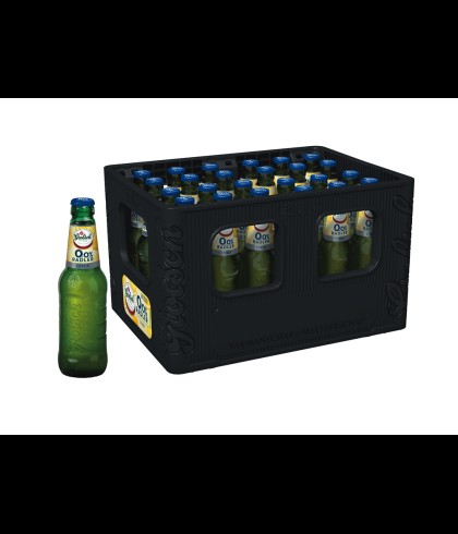 Tray met vierentwintig flesjes Grolsch Radler 0.0%, op voorraad bij slijterij t Bockje in Bathmen