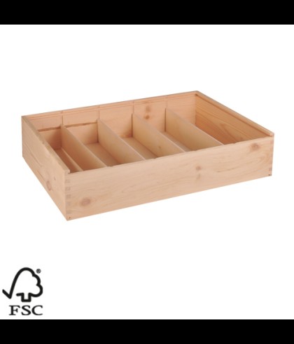 Geschenk WIJNKIST HOUT 5 fles LOSSE DEKSEL, bij slijterij ’t Bockje in Bathmen