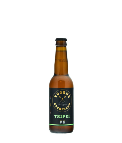 Eggens Groningen Tripel, bier op voorraad bij slijterij t Bockje in Bathmen