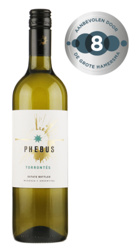 Fles Phebus Torrontés Mendoza, wijn, bij slijterij ’t Bockje in Bathmen