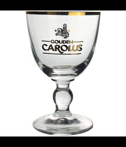 Glas Gouden Carolus Degustatieglas van Gouden Carolus, bij slijterij ’t Bockje in Bathmen
