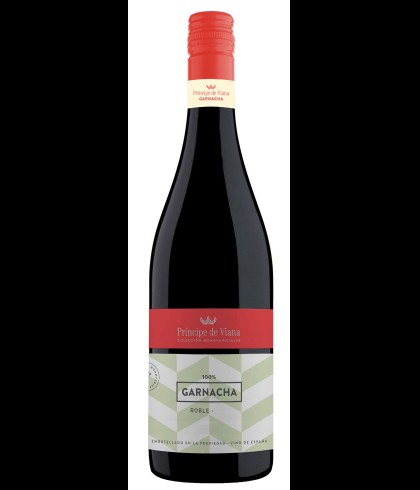 Fles Principe de Viana Garnacha, wijn op voorraad bij slijterij t Bockje in Bathmen
