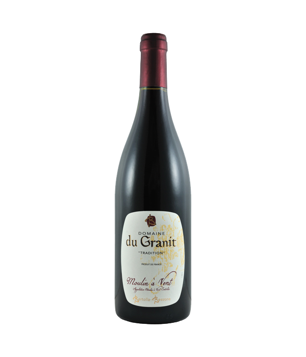 Domaine du Granit Moulin-à-Vent Beaujolais, wijn bij t Bockje in Bathmen