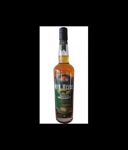 Fles Wild Weasel Blended whiskey, whisky, op voorraad bij slijterij t Bockje in Bathmen