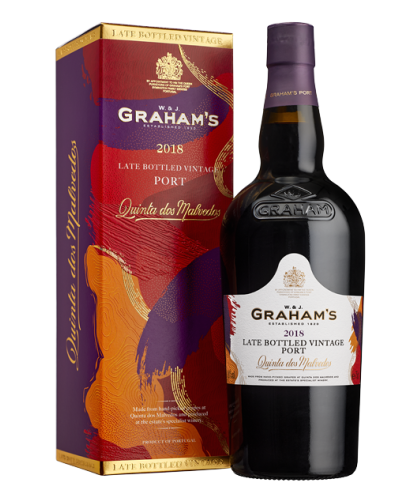 Port Graham's Quinta dos Malvedos Late Bottled Vintage Port 2018 van Graham's, bij slijterij ’t Bockje in Bathmen