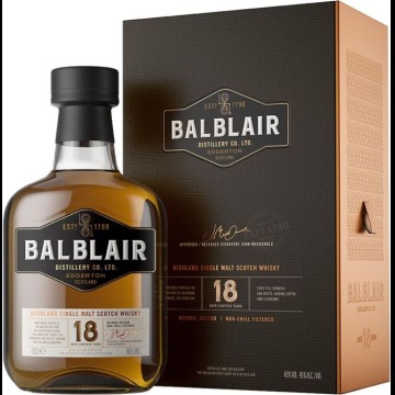 BALBLAIR 18 Years Old Single Malt Whiksy